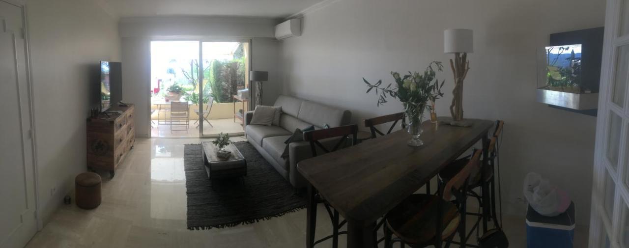 Clim Jardin Et Parking Prive -Piscine Tennis Et Park Vue Mer Grasse Esterno foto