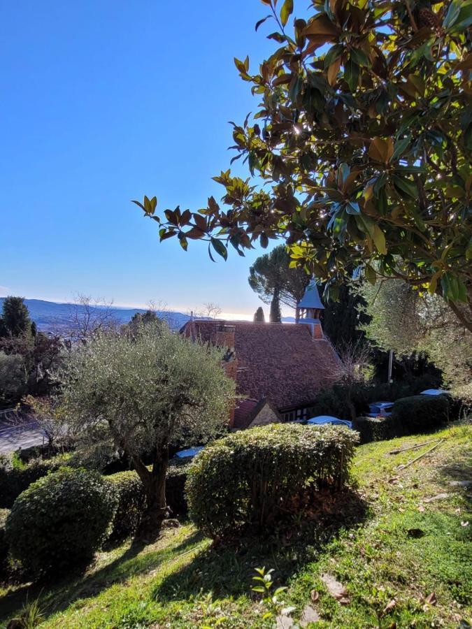 Clim Jardin Et Parking Prive -Piscine Tennis Et Park Vue Mer Grasse Esterno foto